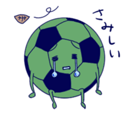 soccer ball sticker #10075102