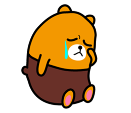 Liu-Lang Bear-Sad Time sticker #10075304