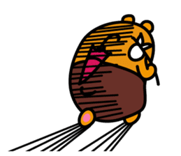 Liu-Lang Bear-Sad Time sticker #10075305