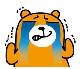Liu-Lang Bear-Sad Time sticker #10075306