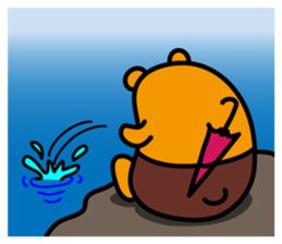 Liu-Lang Bear-Sad Time sticker #10075308