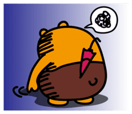 Liu-Lang Bear-Sad Time sticker #10075310