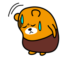 Liu-Lang Bear-Sad Time sticker #10075311