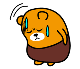 Liu-Lang Bear-Sad Time sticker #10075311