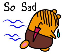 Liu-Lang Bear-Sad Time sticker #10075312