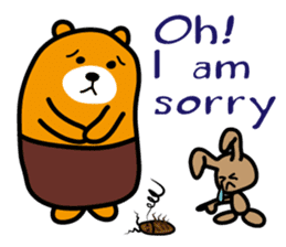 Liu-Lang Bear-Sad Time sticker #10075313