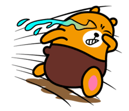 Liu-Lang Bear-Sad Time sticker #10075314