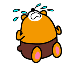 Liu-Lang Bear-Sad Time sticker #10075315