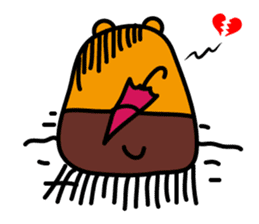Liu-Lang Bear-Sad Time sticker #10075316