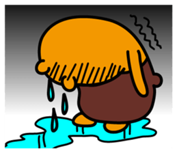 Liu-Lang Bear-Sad Time sticker #10075318