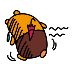 Liu-Lang Bear-Sad Time sticker #10075319