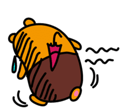 Liu-Lang Bear-Sad Time sticker #10075319