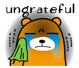 Liu-Lang Bear-Sad Time sticker #10075320