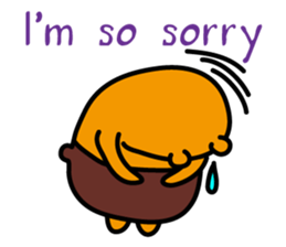 Liu-Lang Bear-Sad Time sticker #10075323