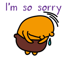 Liu-Lang Bear-Sad Time sticker #10075323