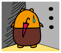 Liu-Lang Bear-Sad Time sticker #10075325