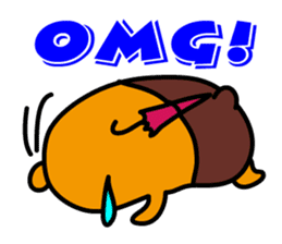 Liu-Lang Bear-Sad Time sticker #10075327