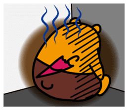 Liu-Lang Bear-Sad Time sticker #10075339