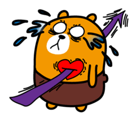 Liu-Lang Bear-Sad Time sticker #10075340
