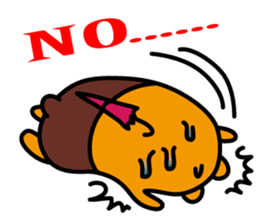 Liu-Lang Bear-Sad Time sticker #10075341