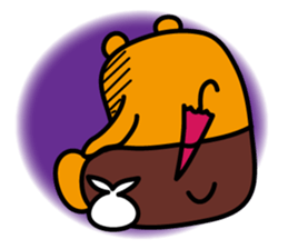Liu-Lang Bear-Sad Time sticker #10075342