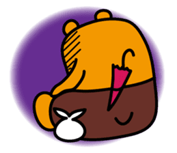 Liu-Lang Bear-Sad Time sticker #10075342