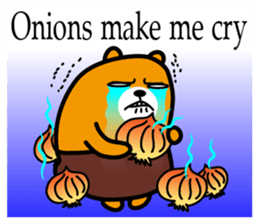 Liu-Lang Bear-Sad Time sticker #10075343