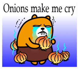 Liu-Lang Bear-Sad Time sticker #10075343