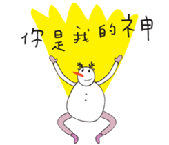 Snowman and Berry Doll sticker #10075713