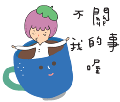 Snowman and Berry Doll sticker #10075717