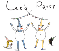 Snowman and Berry Doll sticker #10075730