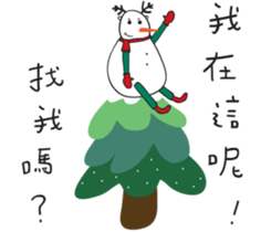 Snowman and Berry Doll sticker #10075735