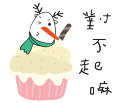 Snowman and Berry Doll sticker #10075737
