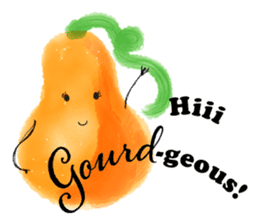 Punny Produce sticker #10075820