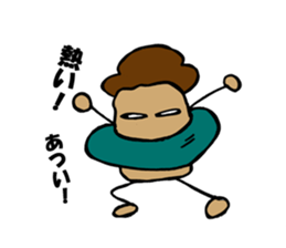 potato waku waku sticker #10076173