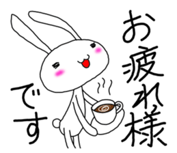 pura rabbit sticker #10076753