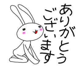 pura rabbit sticker #10076754