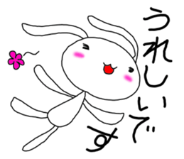 pura rabbit sticker #10076755