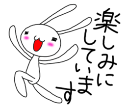 pura rabbit sticker #10076761