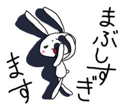 pura rabbit sticker #10076764