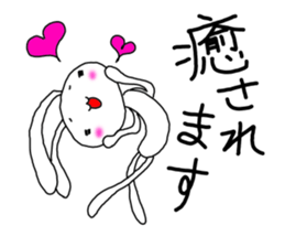 pura rabbit sticker #10076779