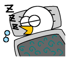 Sales Manager Kopy, the java sparrow sticker #10076843