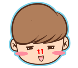 Chocoblue Boy sticker #10076907