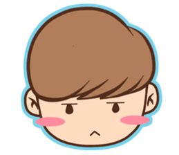 Chocoblue Boy sticker #10076908