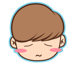 Chocoblue Boy sticker #10076910