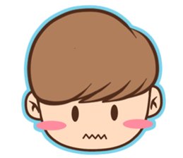 Chocoblue Boy sticker #10076922