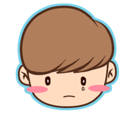 Chocoblue Boy sticker #10076936