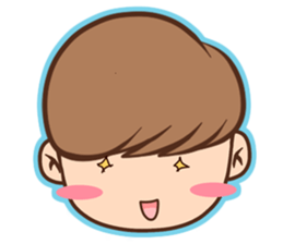 Chocoblue Boy sticker #10076937