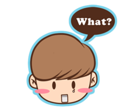 Chocoblue Boy sticker #10076939