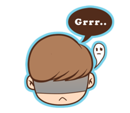 Chocoblue Boy sticker #10076941